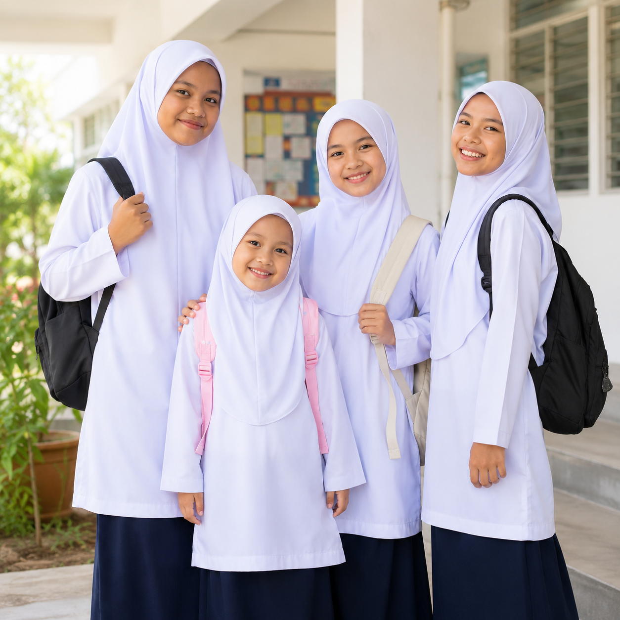 Suasana pelajar di sekolah