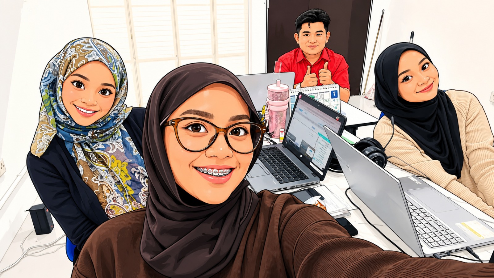 Team ATS sedia membantu pelanggan